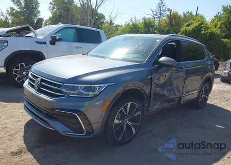 2022 Volkswagen Tiguan 2.0T Sel R-Line из США, поврежденный, VIN 3VV4B7AX0NM166962